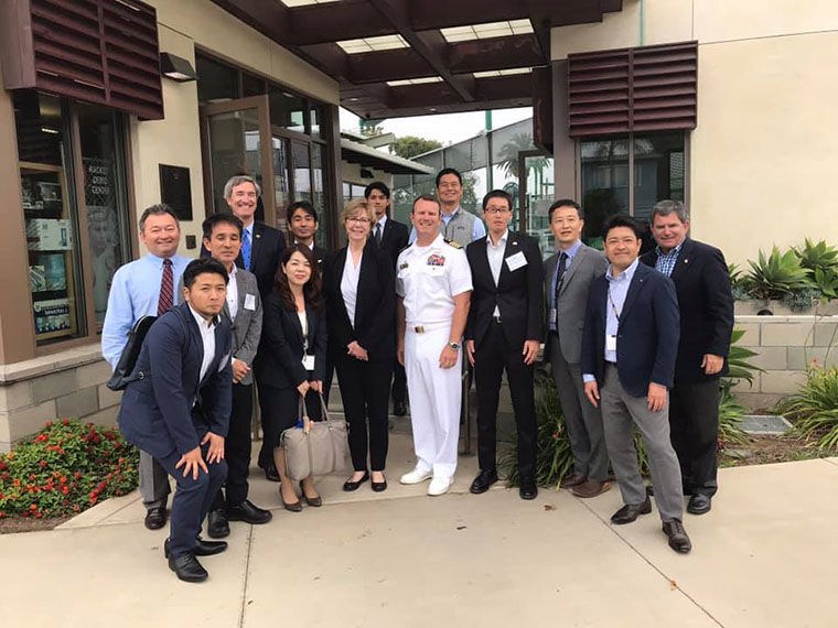 Visiting Japanese Dignitaries ...